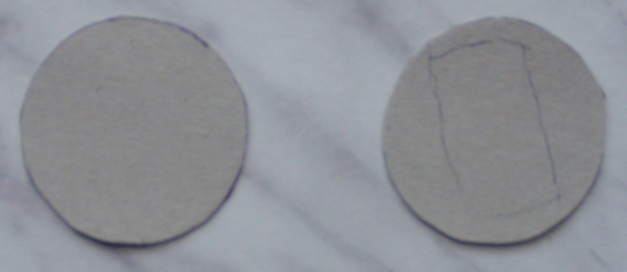 wygląd dekli, na prawym odrysowany kształt żyletki wygląd dekli, na prawym odrysowany kształt żyletki